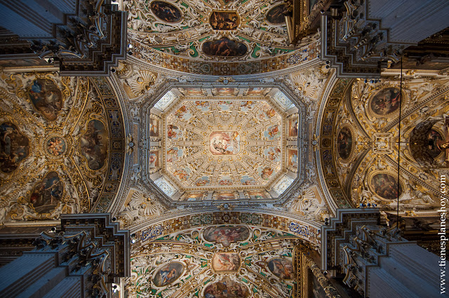 Visitar basílica Santa María la Maggione Bergamo Italia