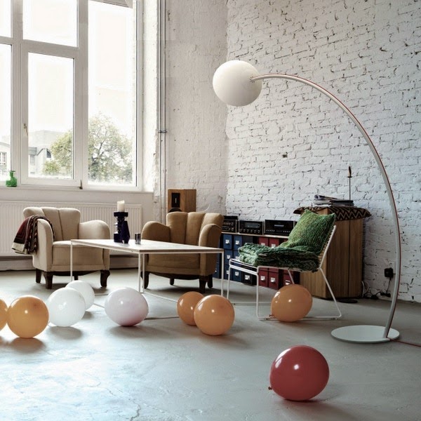 Ideas for interior lighting with spectacular designer lamps