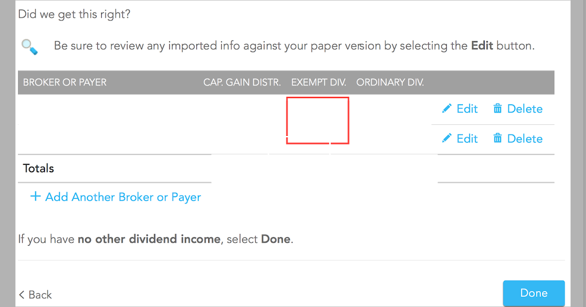 Mitch Fincher The Distracted Programmer Turbo Tax Error Schedule B