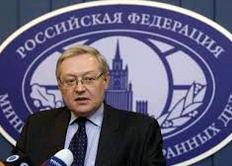 Russia's deputy foreign minister Sergei Ryabkov