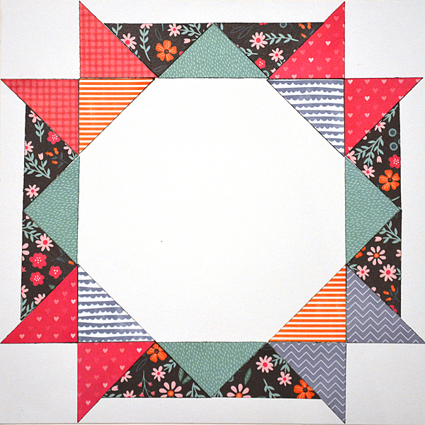 My Creative Scrapbook Paper Quilting with Madeline!