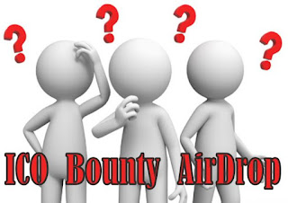 Pengertian dan Penjelasan Detail Tentang Ico, Bounty And AirDrop