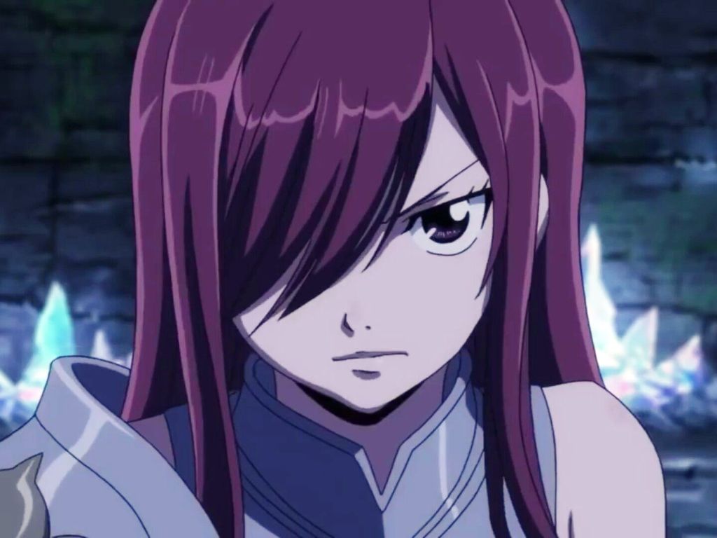 Fairy Tail Erza Scarlet Anime Background Wallpaper 1000s New