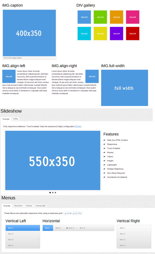 UI Kits for Web Design Free HTML5/CSS3 - Part2 - دروس4يو Dros4U