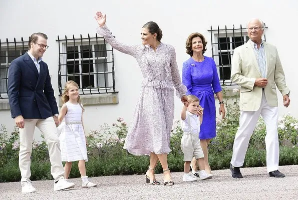 Crown Princess Victoria wore ZADIG&VOLTAIRE Roma long dress