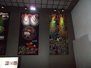 Artwork  in "Origins Centre Museum" at Wits.