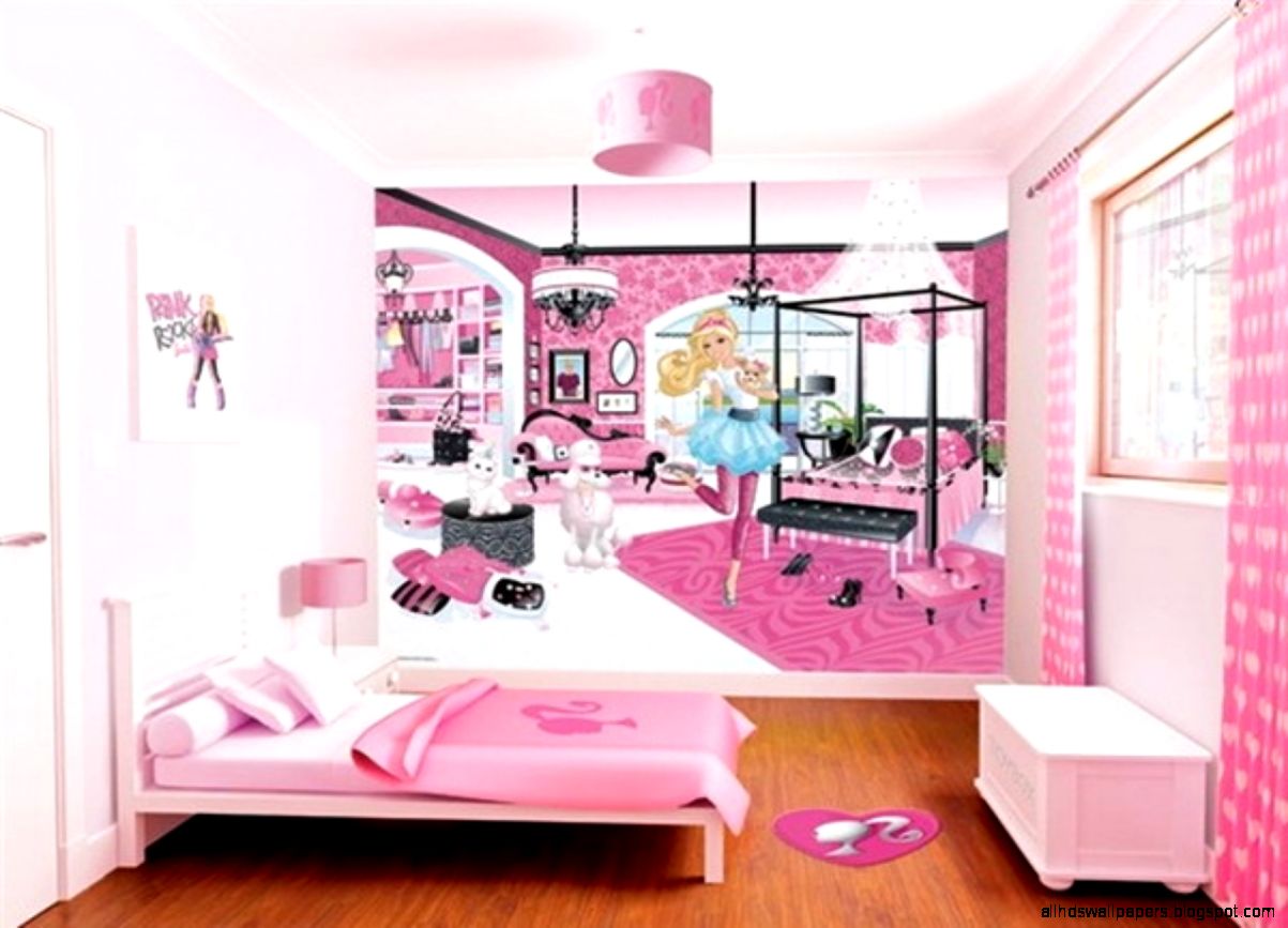 Barbie Wall Mural