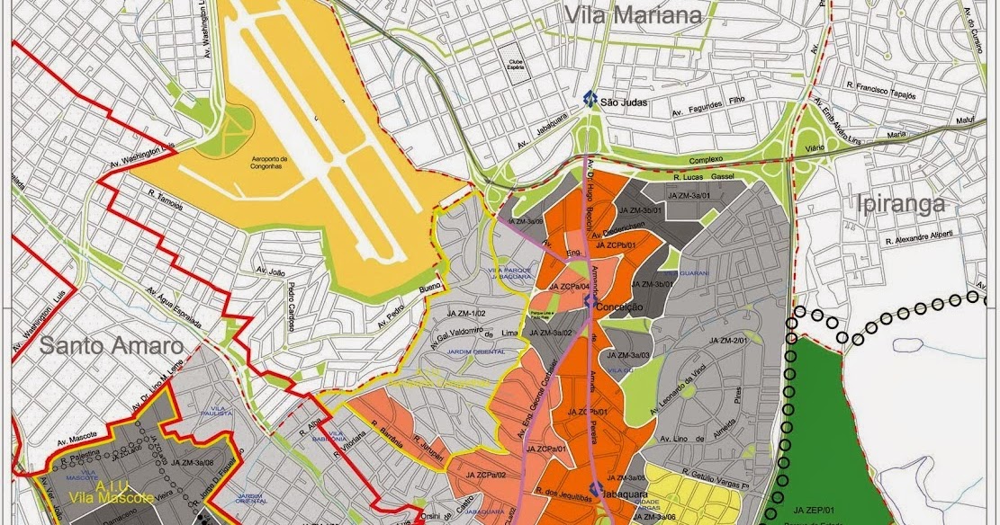Projetos Plano Diretor Regional do Jabaquara Projetos Plano Diretor Regional do Jabaquara