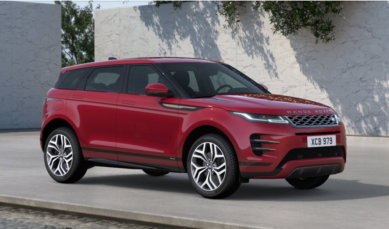 Range Rover Evoque 2 (2018 à 2024) - Couleurs, code peinture