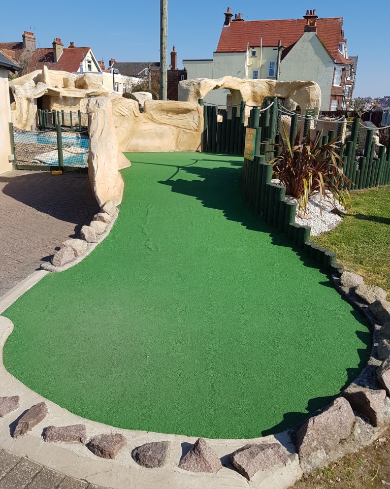 The Ham and Egger Files Crazy Golf in Felixstowe