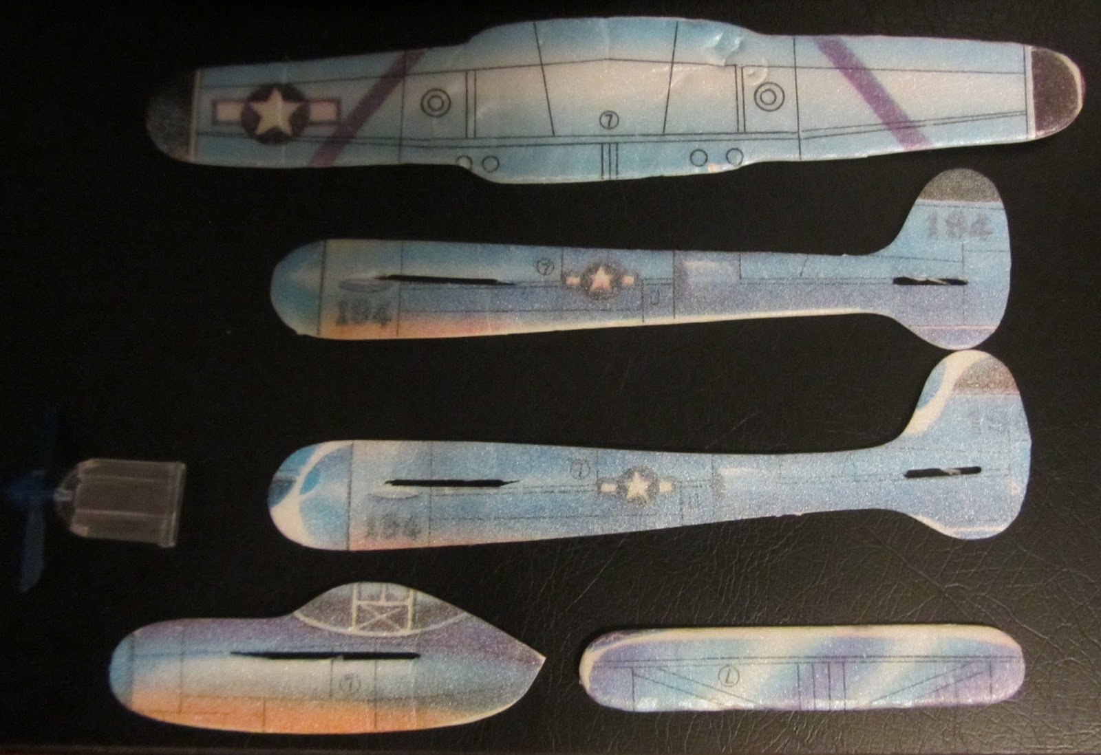 The Styrofoam Glider Squadron Power Prop Flying Gliders 7 Lockheed