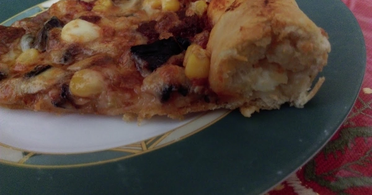 SİBELİNMUTFAGİ peynir kenarlı pizza