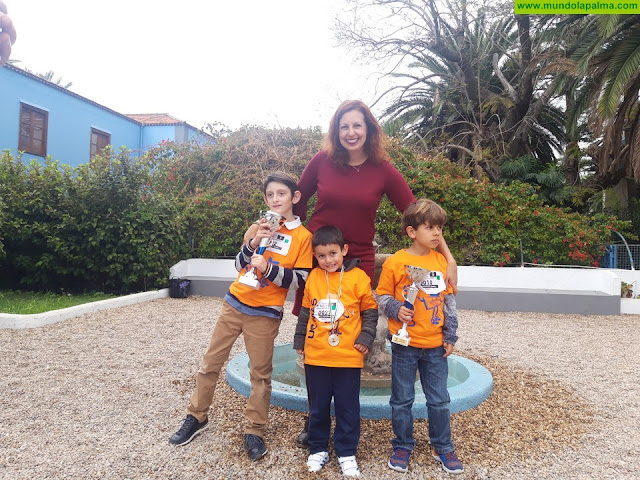 2 alumnos de La Palma consiguen trofeo en el IX Campeonato de Ábaco y Cálculo Mental UCMAS Canarias