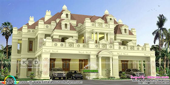 975 sq-m 6 bedroom decorative house Colonial style
