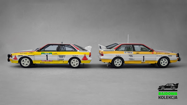 Trofeu vs. Minichamps Audi Quattro A2, 1984