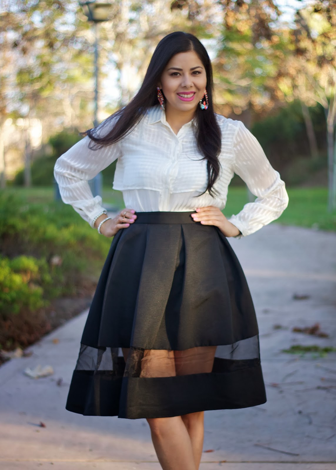 Whimsical Vday Outfit | Lil bits of Chic by Paulina Mo - San Diego ...