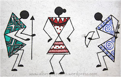 warli painting indian paintings drawing easy maharashtra drawings folk figure way canvas wall very patterns india sketch male dance decor
