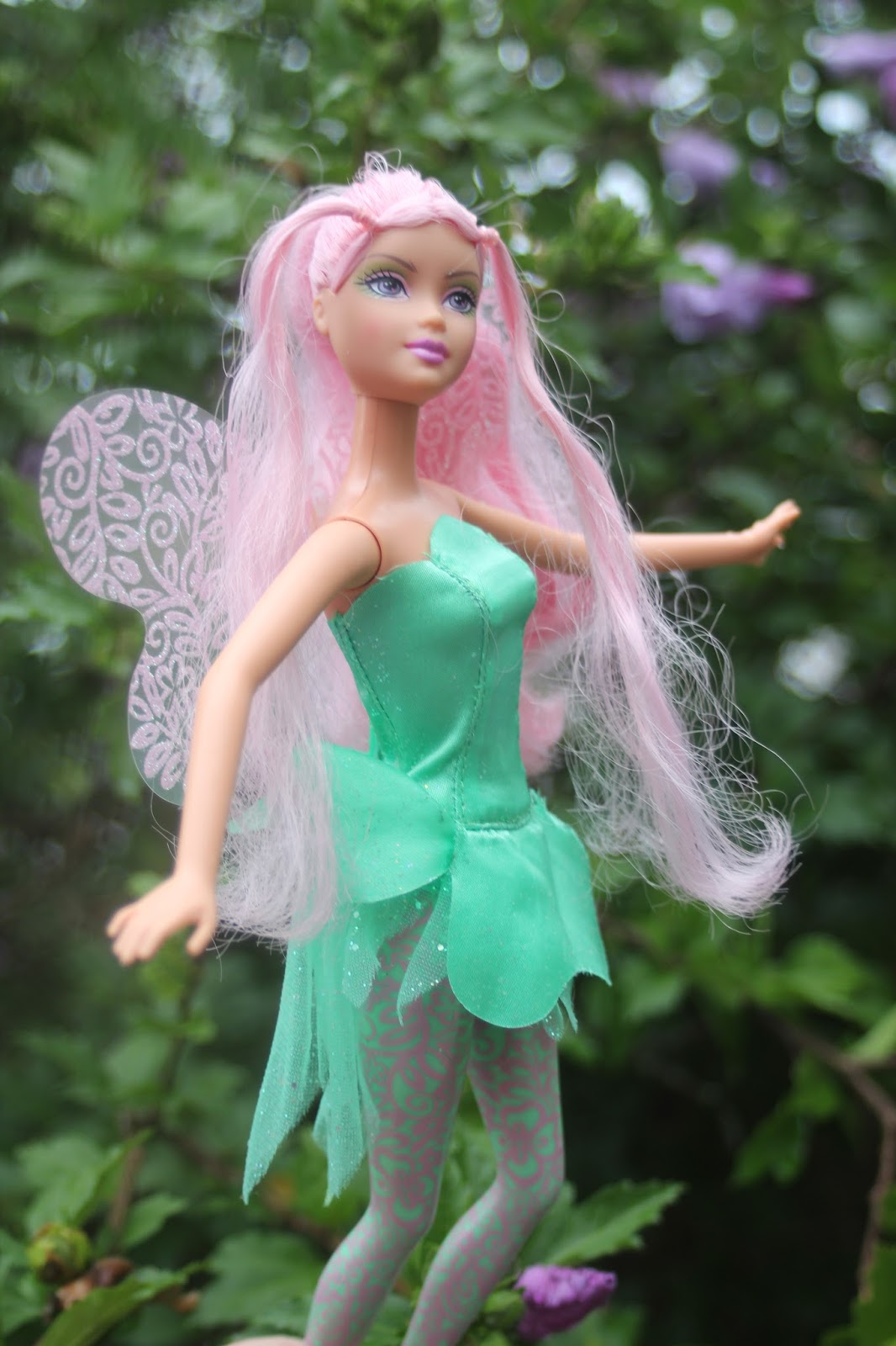 PLANET OF THE DOLLS: Doll-A-Day 2017 #192:Barbie Fairytopia Dahlia