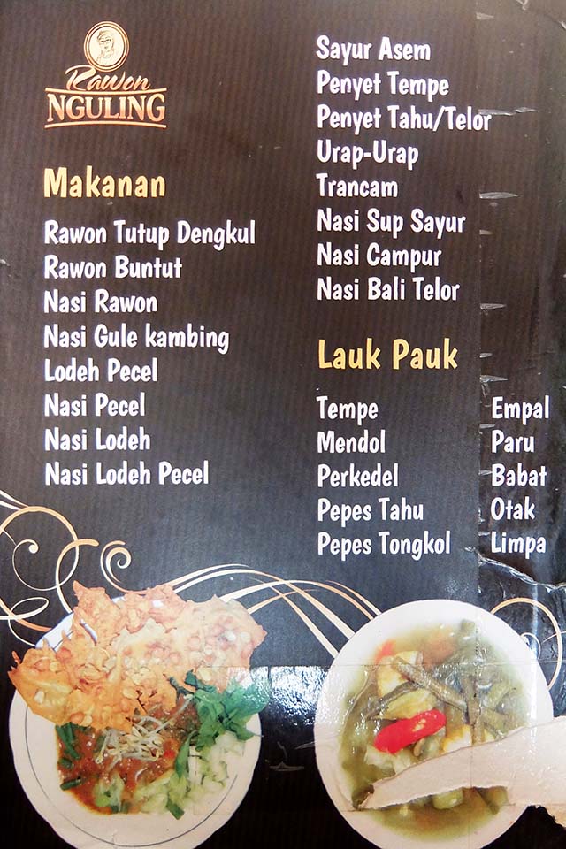 RAWON NGULING (MALANG); NGANGENI | according to me