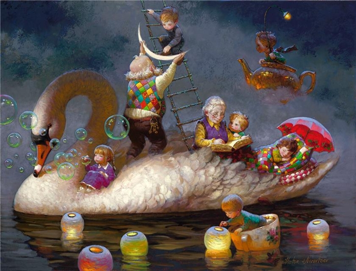 Виктор Низовцев 1965 | Russian Fantasy painter Виктор Низовцев 1965 | Russian Fantasy painter
