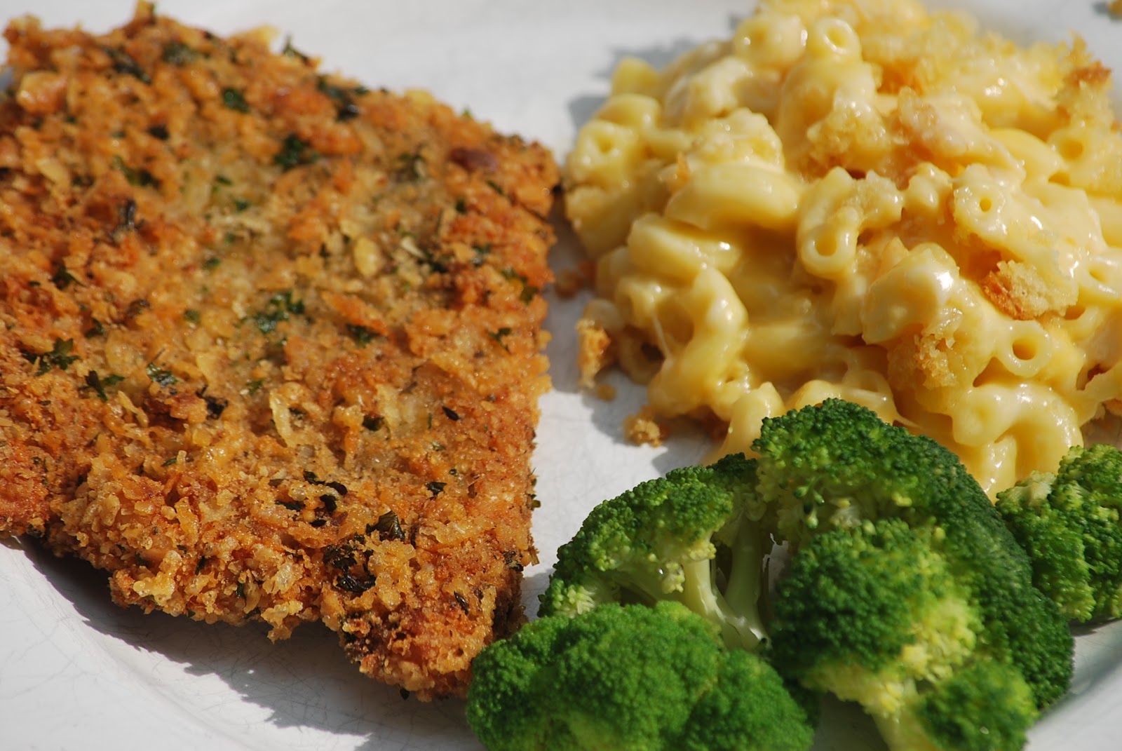 My story in recipes Cracker and Parmesan Crusted Trout