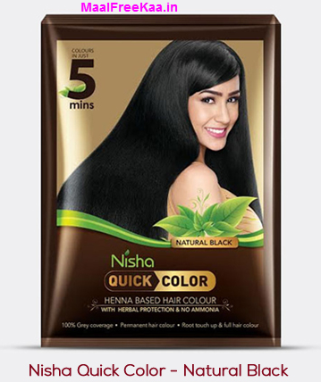 Get Two Free Sample of Nisha Color Sure and Nisha Quick Colour - Giveaways  Deals Spin Lucky Win Freebie - 2023
