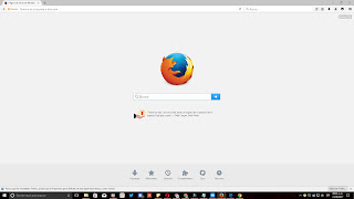 Nueva pestaña de Mozilla Firefox en Windows 10