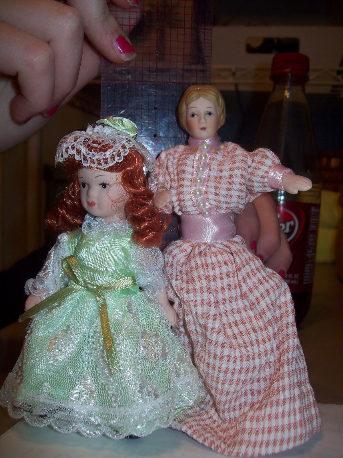 It's A Mini Life DOLLS PORCELAIN Dollar Tree Dolls