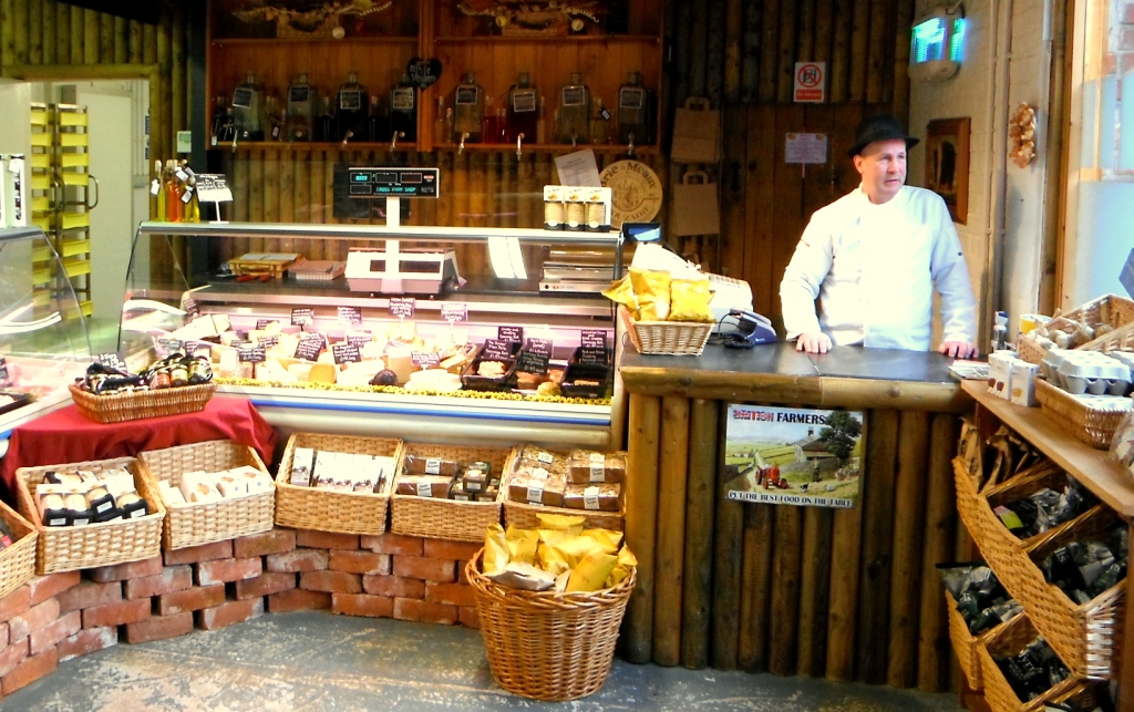 Staffordshire Photo Buttercross farm shop thrives