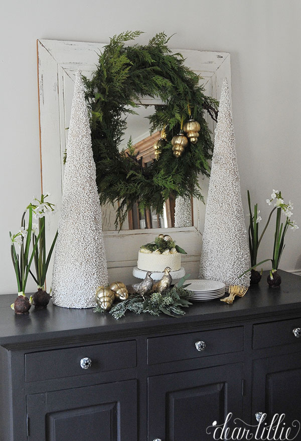 Dear Lillie Farmhouse Holiday Series Our Christmas Dining Room and a