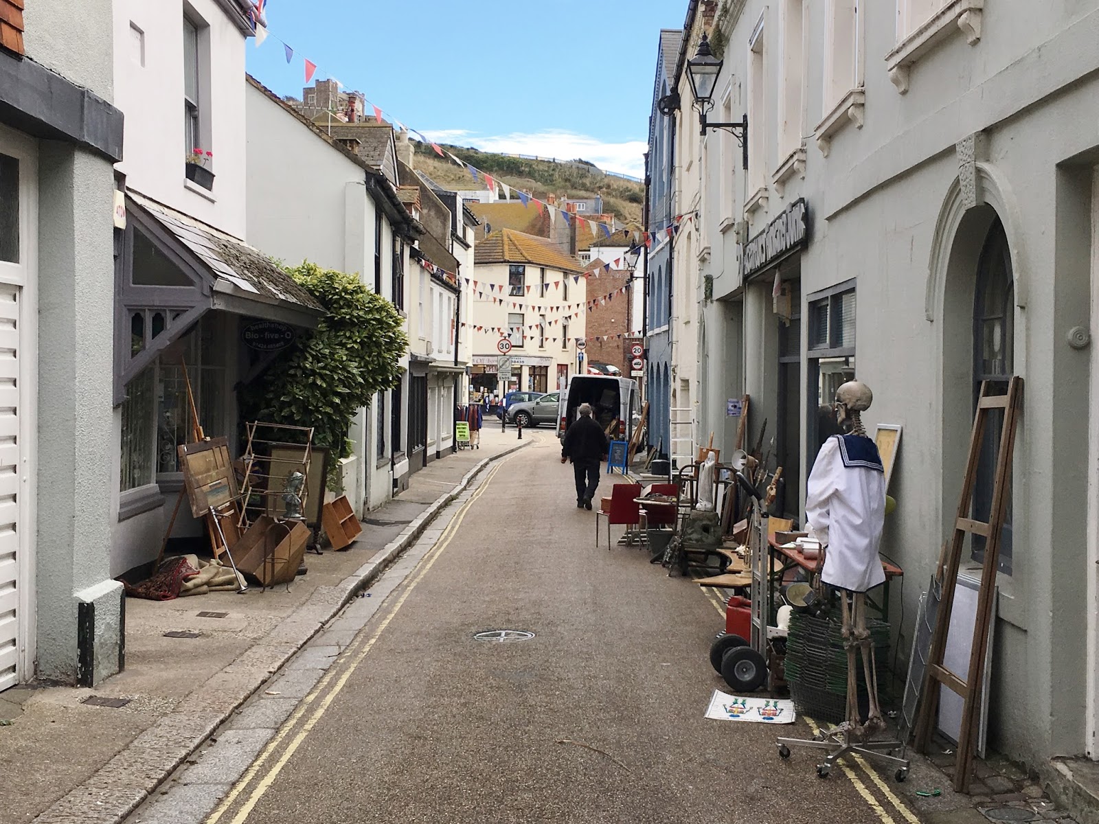 Hastings Old Town antique and junk shops