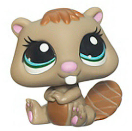 Littlest Pet Shop Tubes Beaver (#1192) Pet