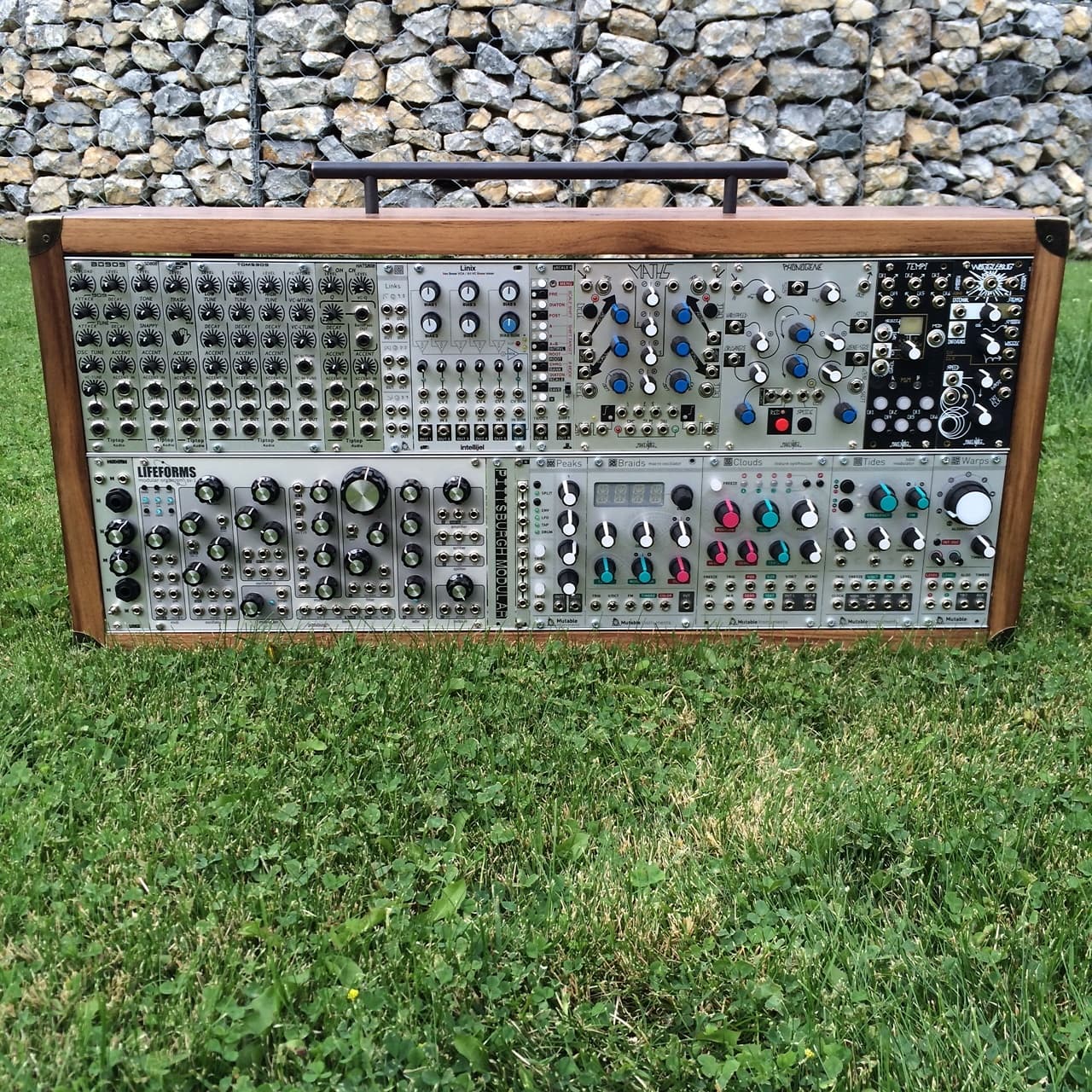 MATRIXSYNTH Custom Built Eurorack Synth with hand made studio suitcase