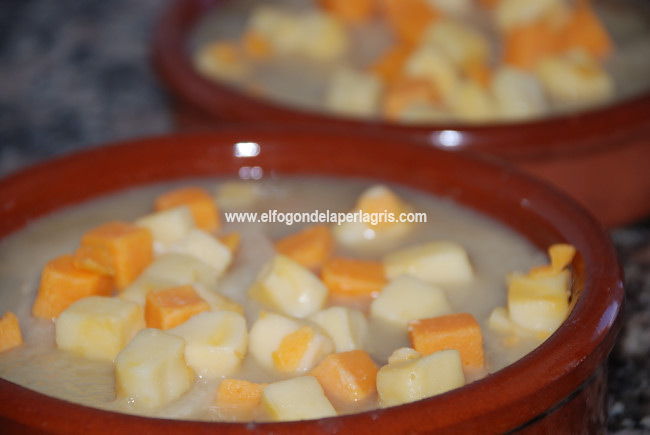 Colocar el queso para gratinar Colocar el queso para gratinar