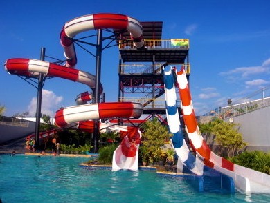 Destinasti Objek Wisata Balong Waterpark Di Potorono Bantul Yogyakarta Ihategreenjello