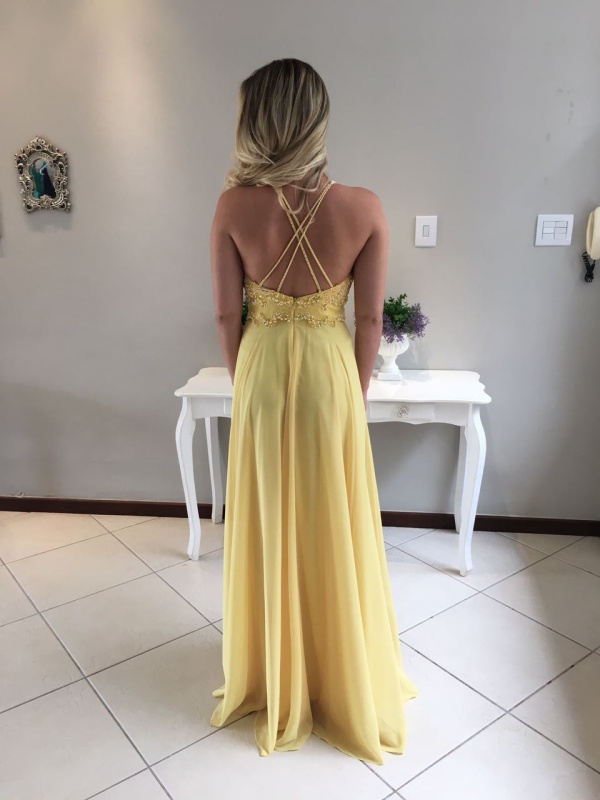 vestido amarelo 2017
