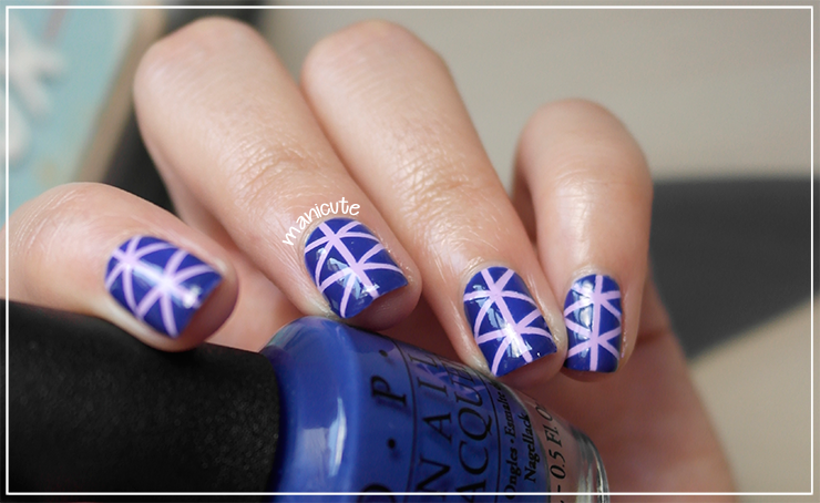 manicura geométrica nail tapes
