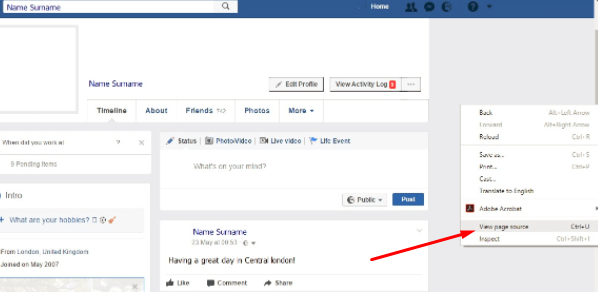 who is looking at facebook profile