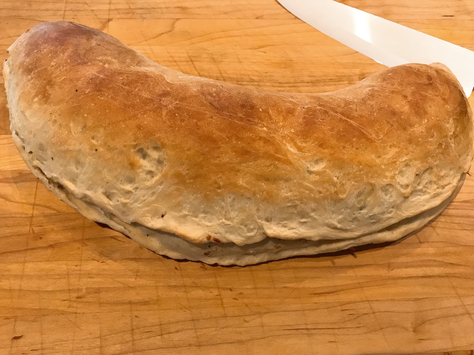 Philly Cheesesteak Calzone