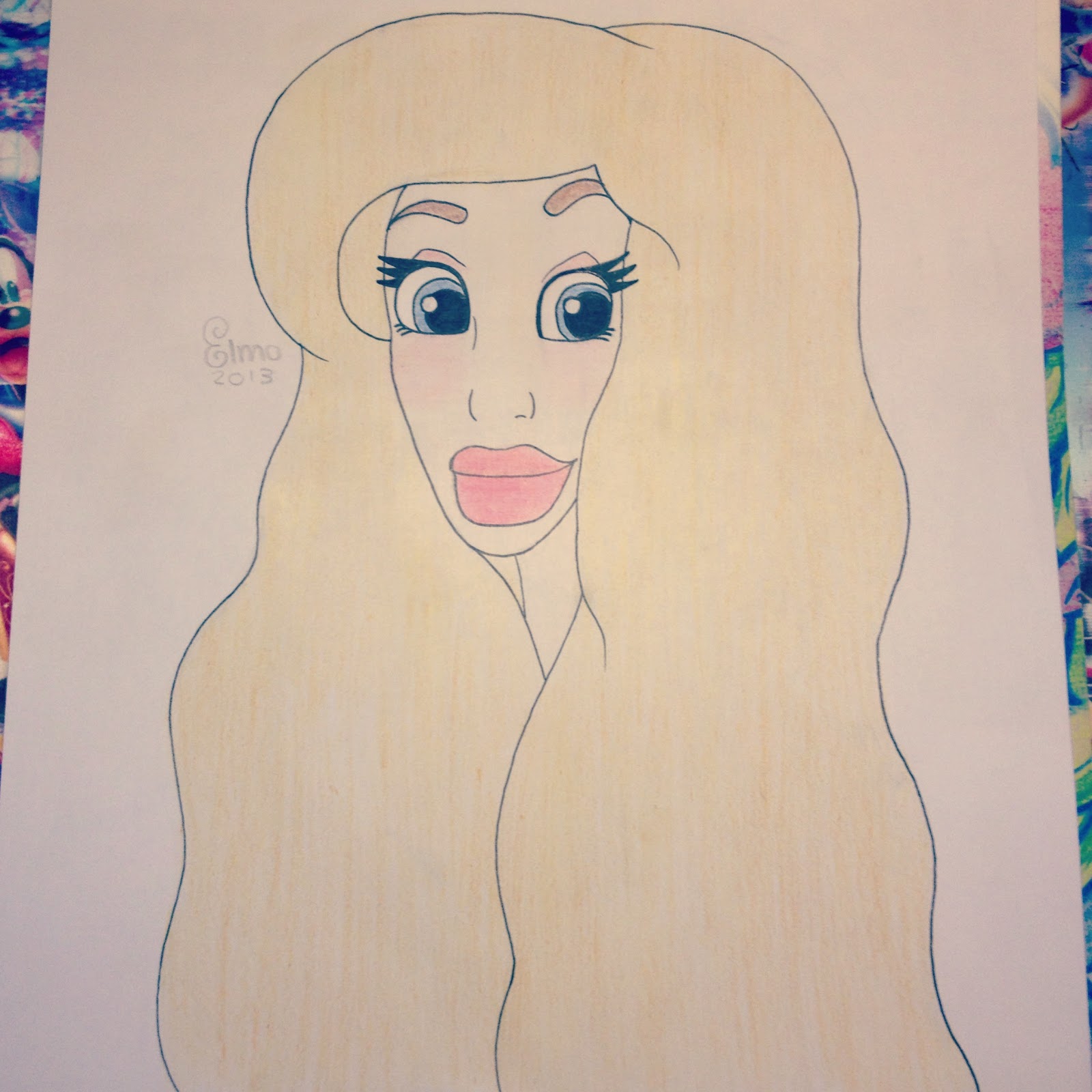 Elmo's Empire: Trisha Paytas fan art