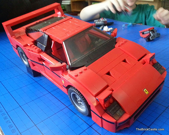 The Brick Castle: LEGO Ferrari F40 10248 review
