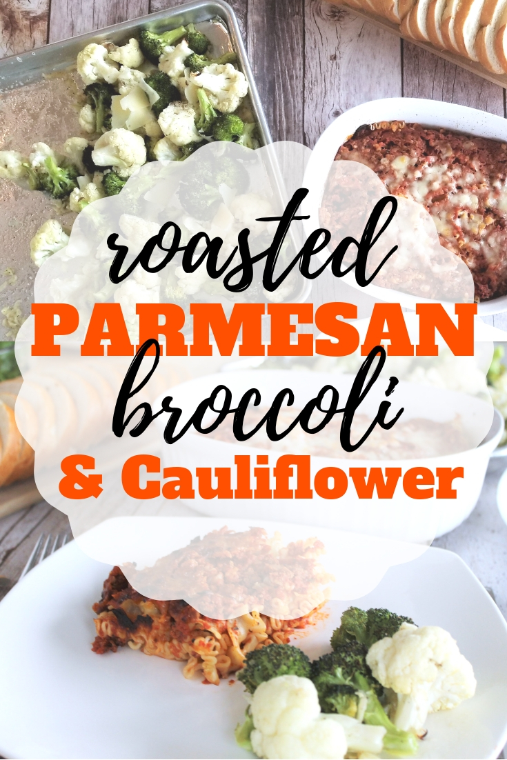 Roasted Broccoli and Cauliflower with Parmesan Sew Simple Home