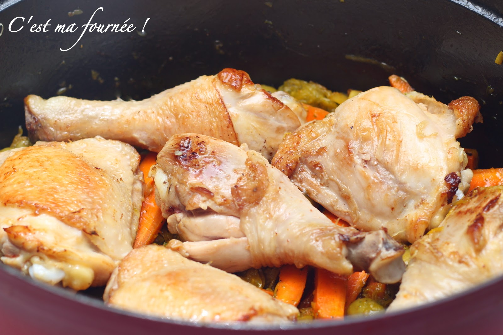 Tajine de poulet - Tupperware et moi ( Hélène! )