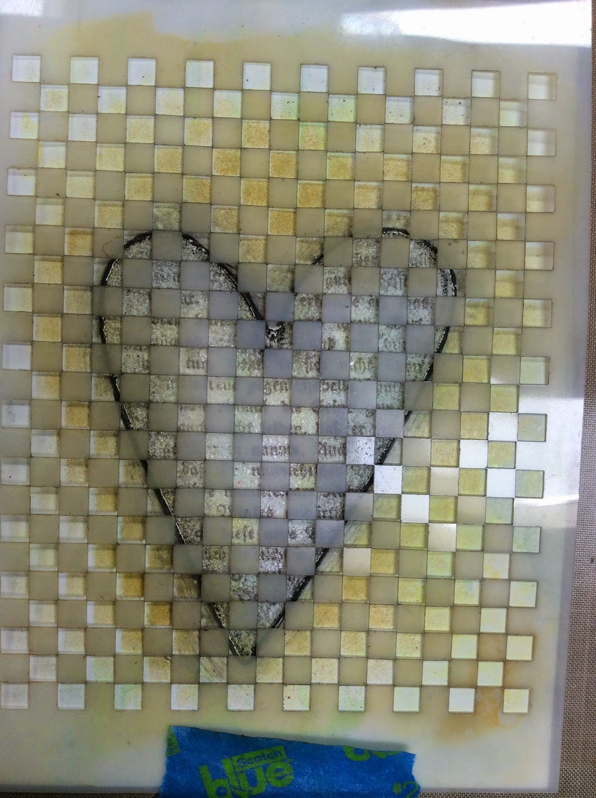 Studio 490 frosted translucent embossing paste