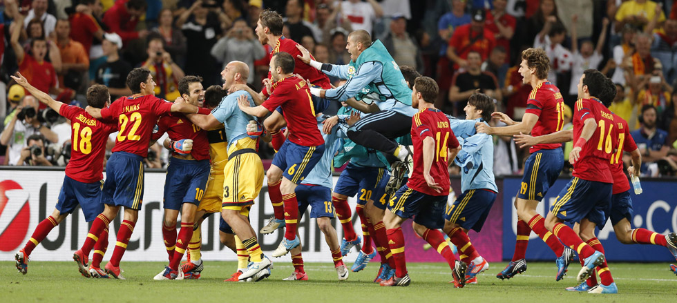 Spanish Football: Spain's Eurocup Win 2012