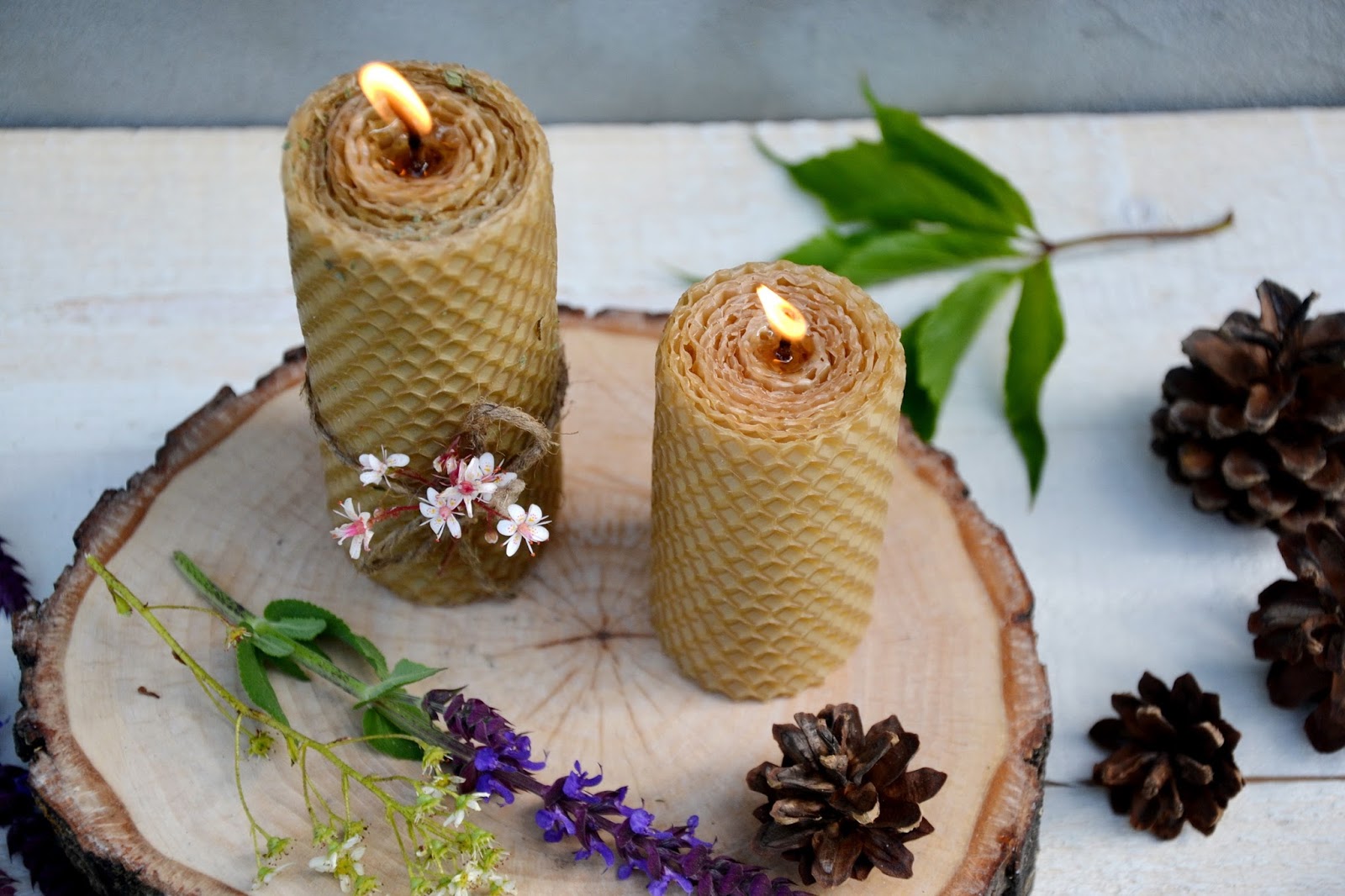 Я люблю HandMade: Медовые свечи