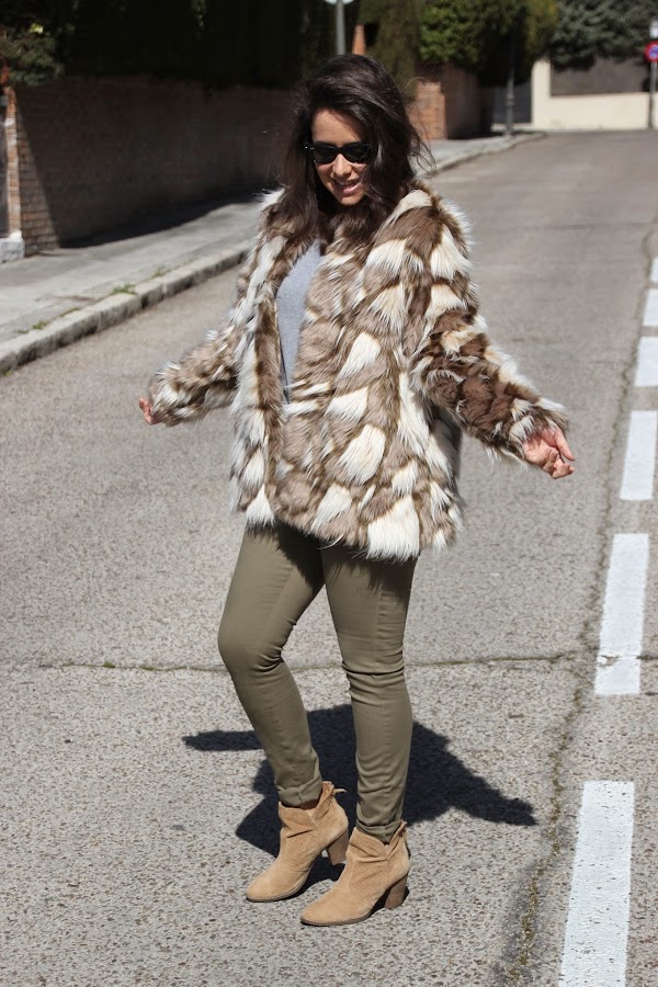 DIY Costura: Tutorial y patrones gratis Abrigo de Pelo para mujer