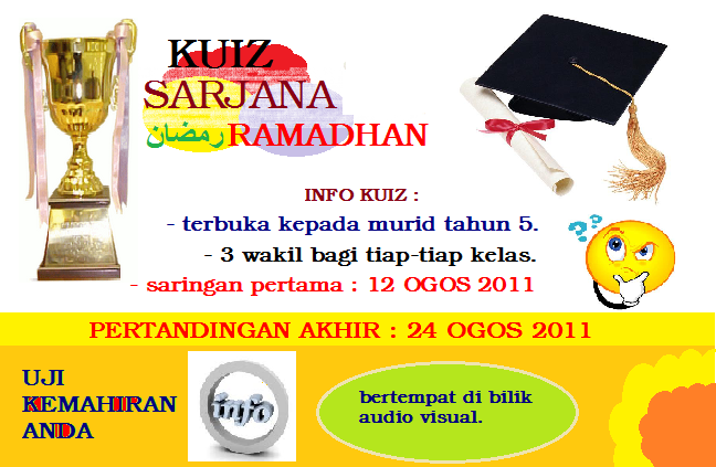 PANITIA PENDIDIKAN ISLAM: KUIZ SARJANA RAMADHAN