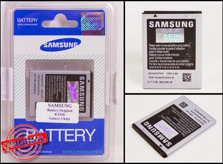 Baterai Original Samsung C3222 (Chat)
