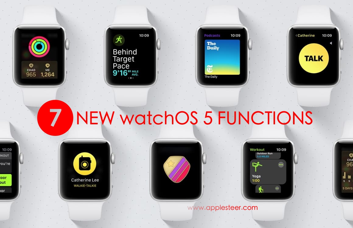 7 New watchOS 5 Functions & Improvements You Did Not Know Yet